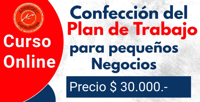 Curso confección del Plan de Trabajo para pequeños negocios